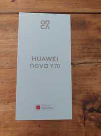 Smartfon telefon nowy Huawei nova Y70 4/128GB Czarny
