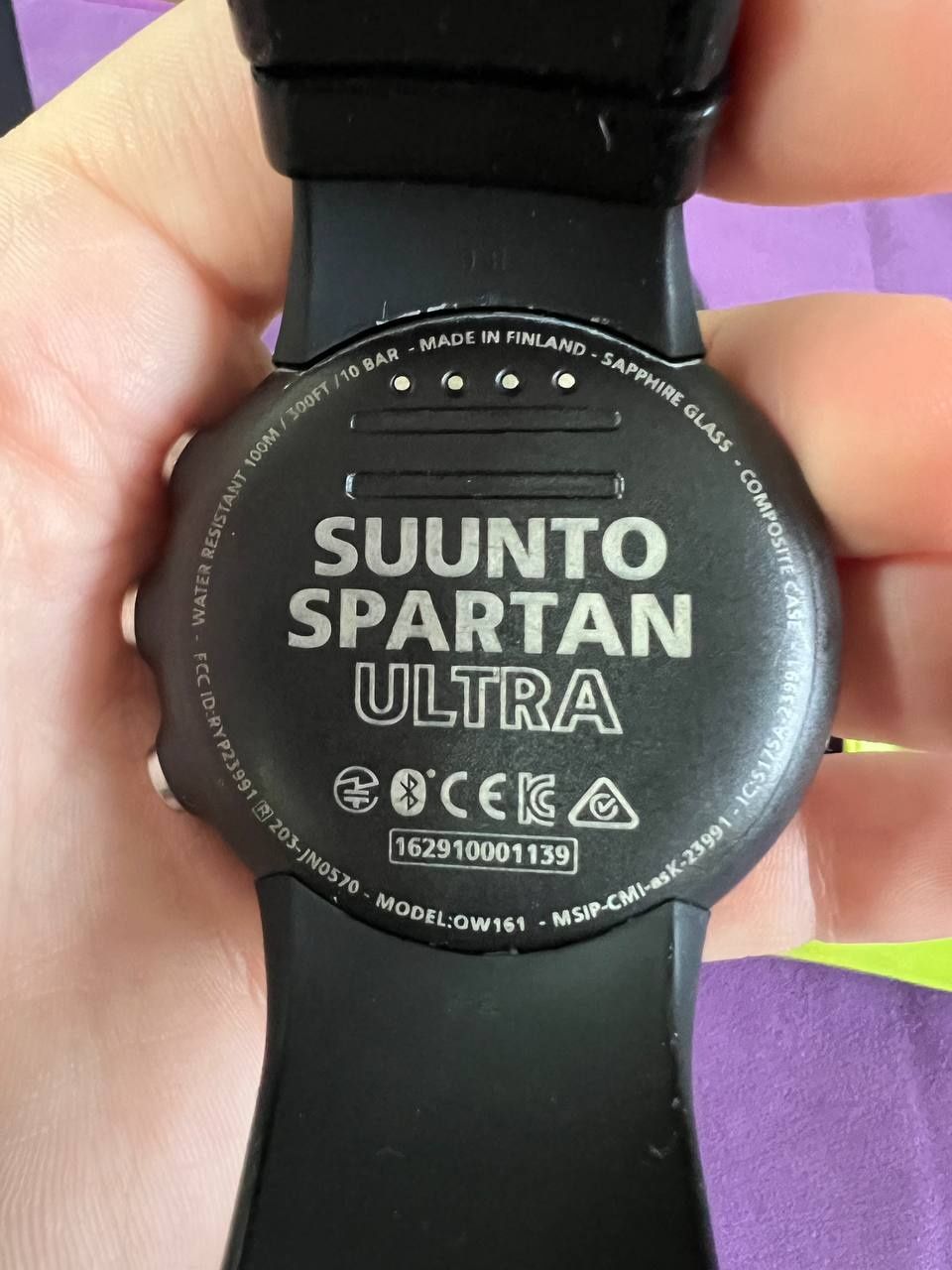 Годинник Suunto Spartan Ultra Black HR + Movesense