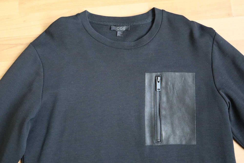 COS світшот чоловічий кишеня шкіра М