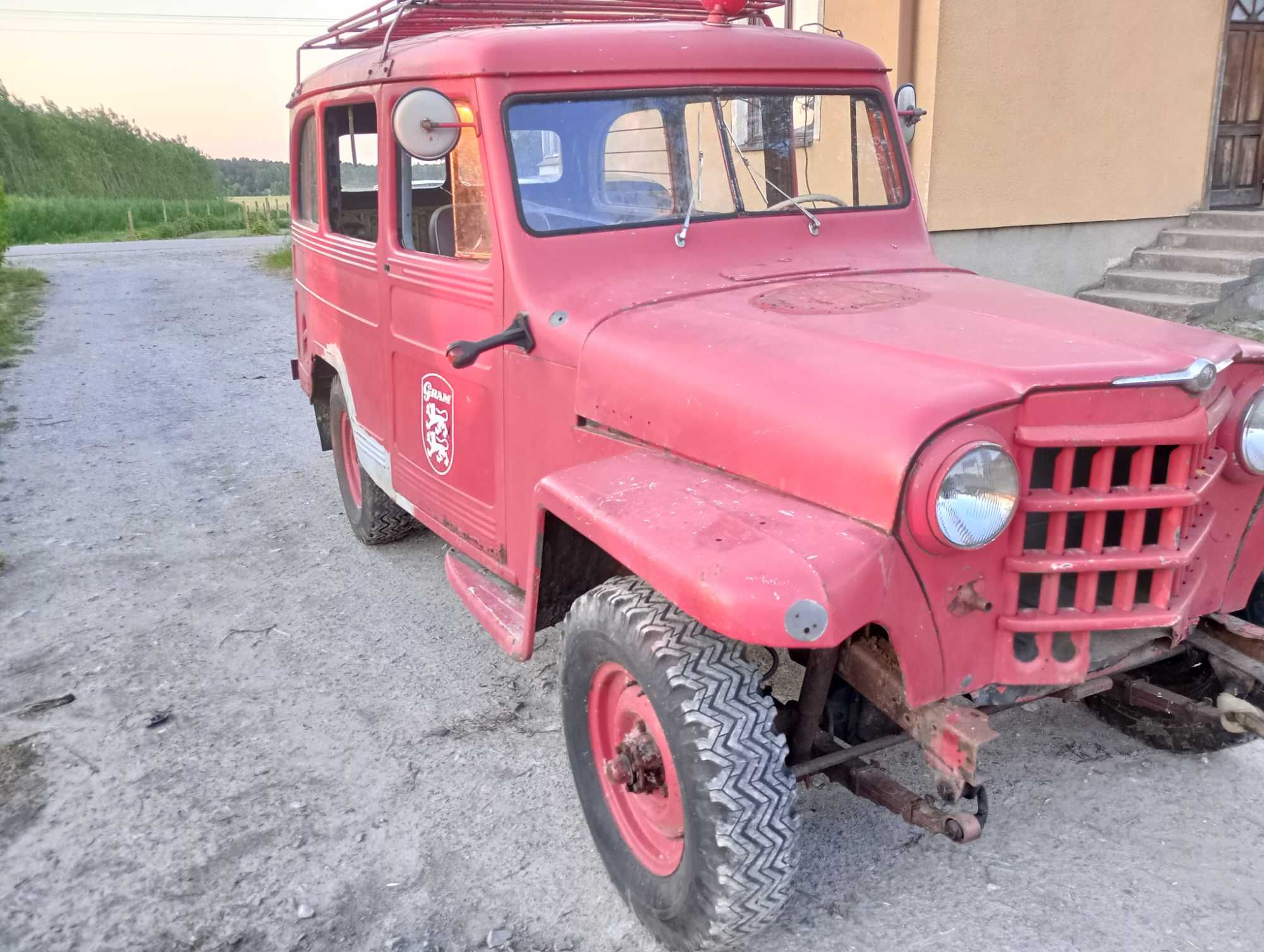 Willys overland 743 jeep 4x4 rok 1953