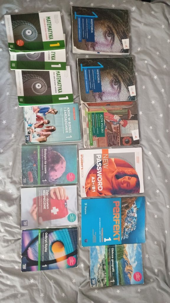 Podręczniki 1 klasa liceum/technikum