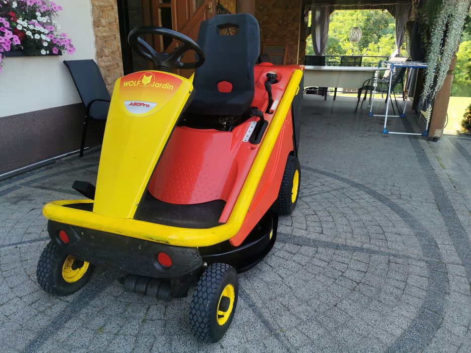 WOLF Garten/ETESIA Bahia 15,5HP Briggs Kosz Faktura Traktorek Kosiarka
