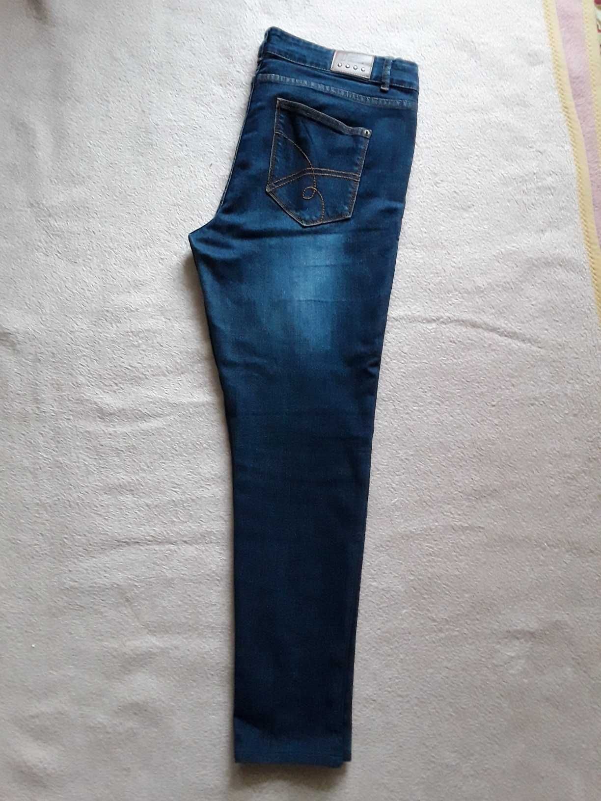 Duże jeans spodnie damskie , stretch - Denim 44/46