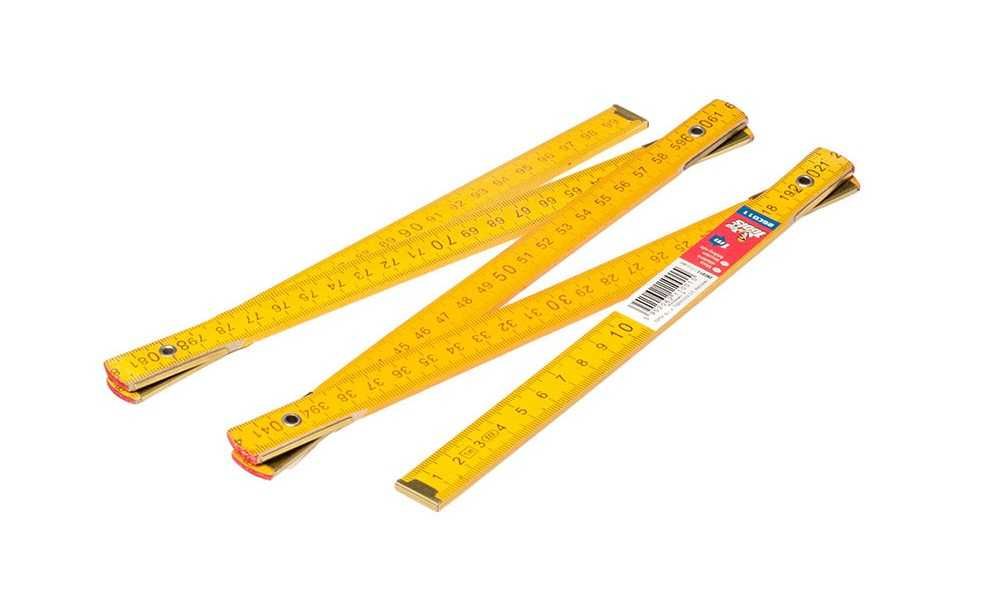 Miara składana, drewniana linijka, Top Tools 2 m
