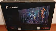 Monitor AORUS FV43U UHD 4K Quantum Dot 144Hz HDR + Fatura e Garantia