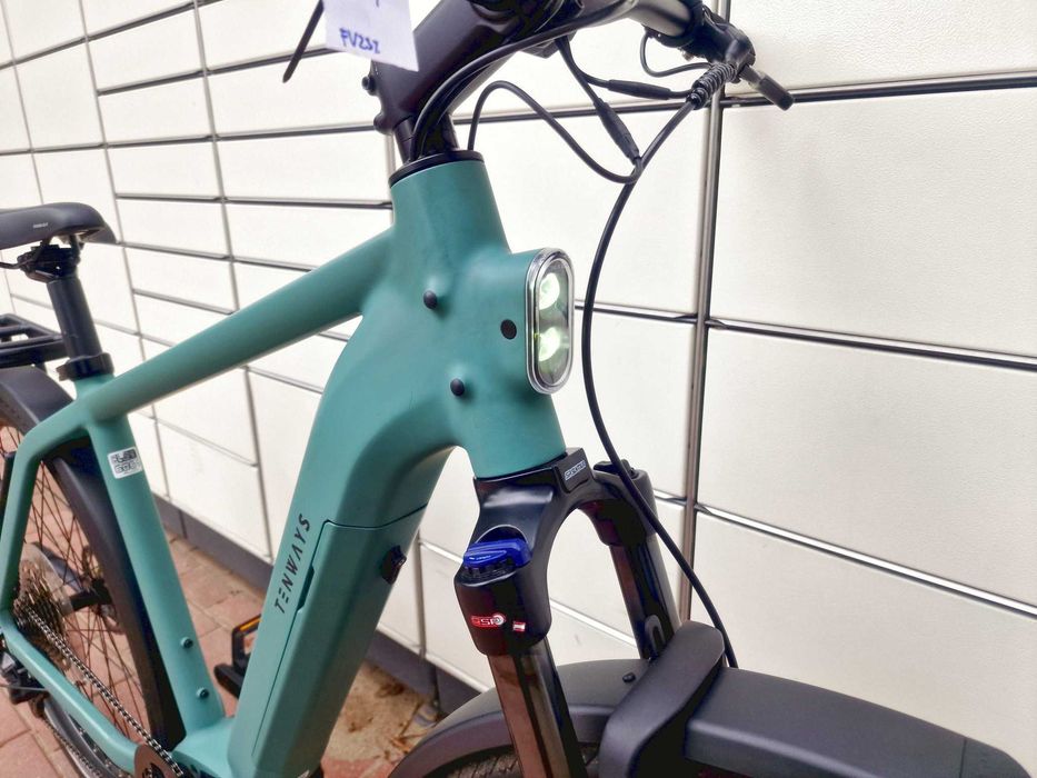 FV23% JAK NOWY Rower elektryczny TENWAYS Ago X / Bafang 80 Nm / Deore