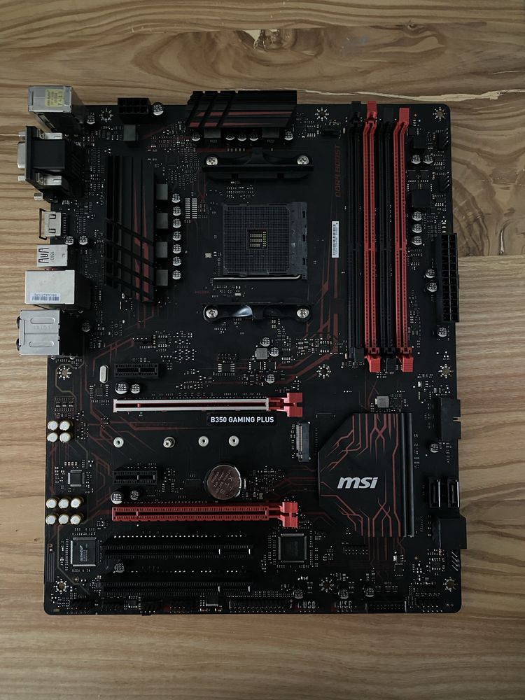 Материнська плата MSI B350 Gaming Plus | AM4 | Ryzen