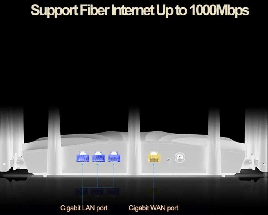 Гигабитный маршрутизатор Tenda AC23 AC2100