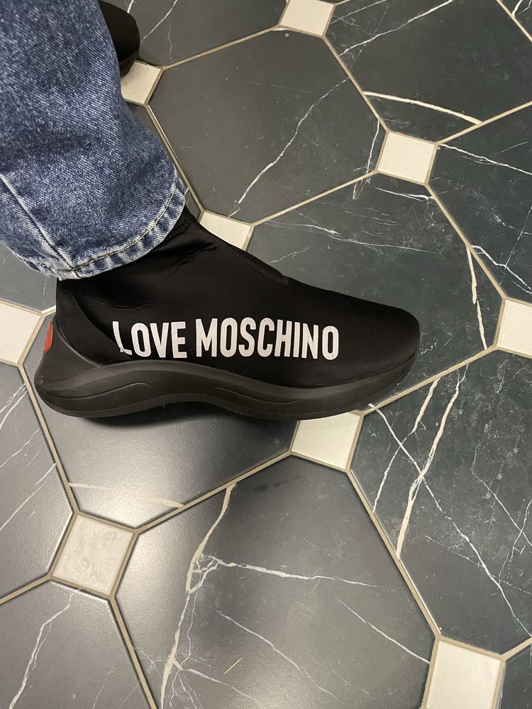 Кеди, чулки, Love Moschino, оригінал