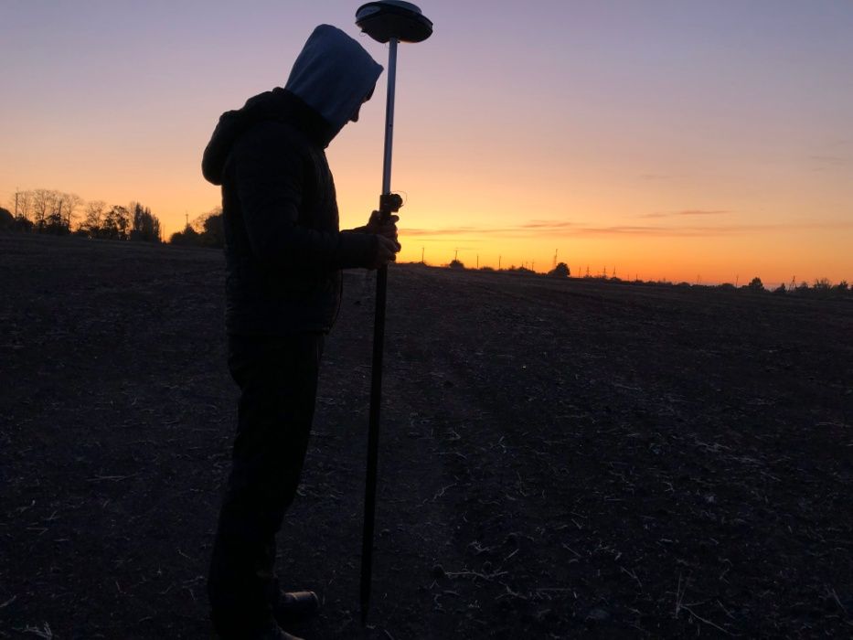 Геодезія, Геологія, Топографічна зйомка, Виніс меж.