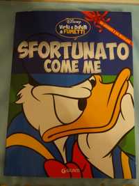 ksiazka Disney Topolino Fumetti Libro Italiano Paperino komiks Comics