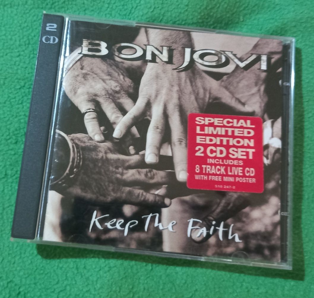 Bon Jovi Keep The Faith - Duplo CD + Poster