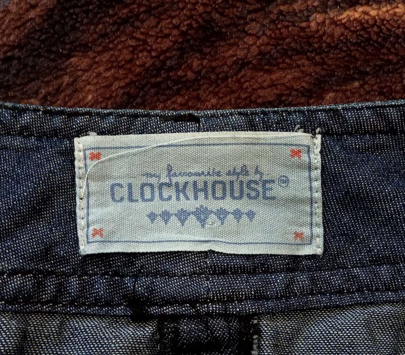 юбка джинсовая Clockhouse волной мини