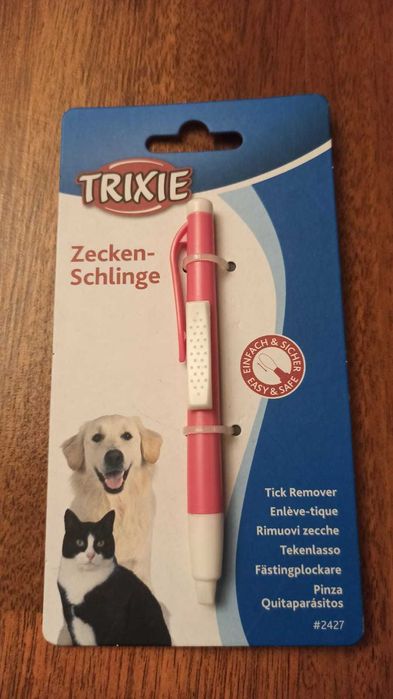 NA CEL CHARYTATYWNY Przyrząd do wyciągania kleszczy. Pętelka