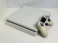 Konsola PlayStation 4 Slim PS4 Slim Biała 500GB z Padem Super Stan