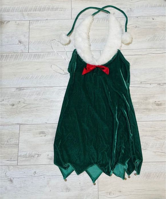 Новорічне плаття ann summers помічник ельфа різдво