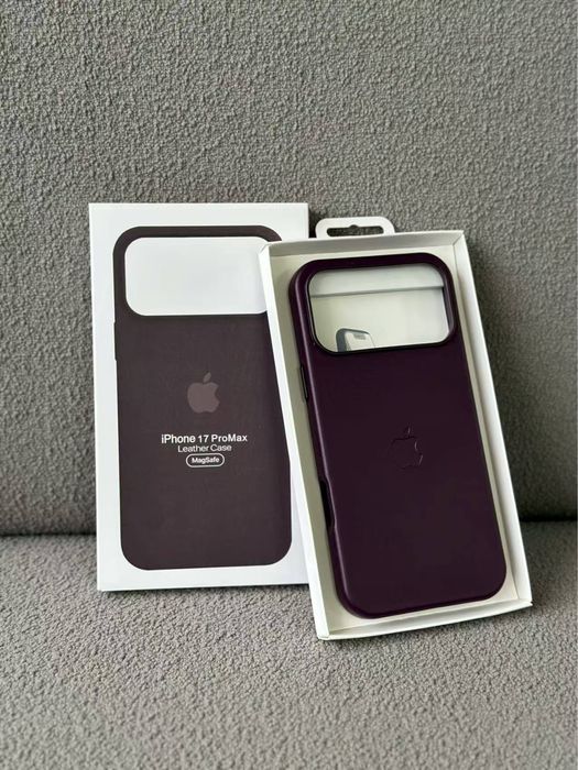 Шкіряний чохол Leather Case з Magsafe для iPhone 17 Pro , 17 Pro Max