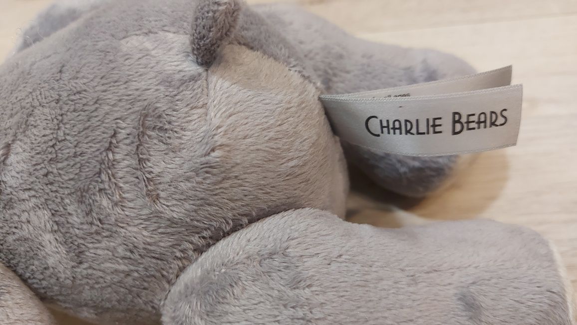 Pluszak maskotka serii Charlie Bears  hipopotam. 32 cm