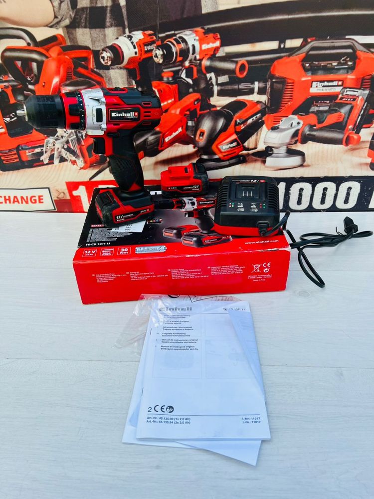 Шуруповерт-дрель Einhell TE-CD 12/1 Li