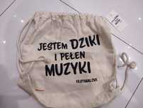 Plecak bawełniany nowy