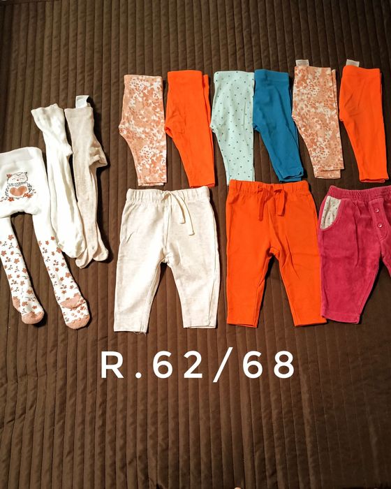 Ubranka dla dziewczynki rozm. 62/68