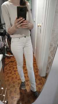 Штани білі джинс
