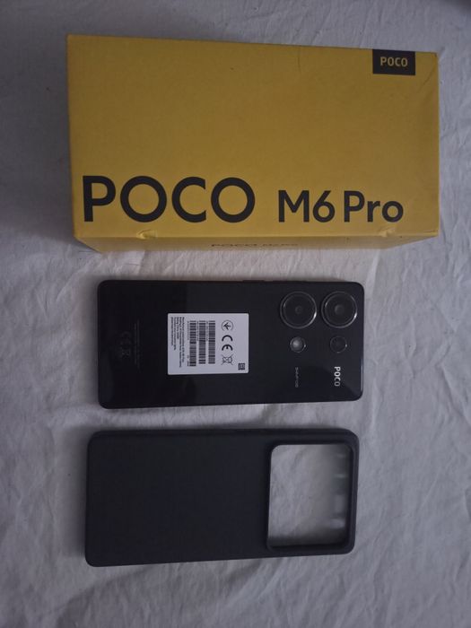 POCO M6 PRO 8+256GB Czarny smartfon android
