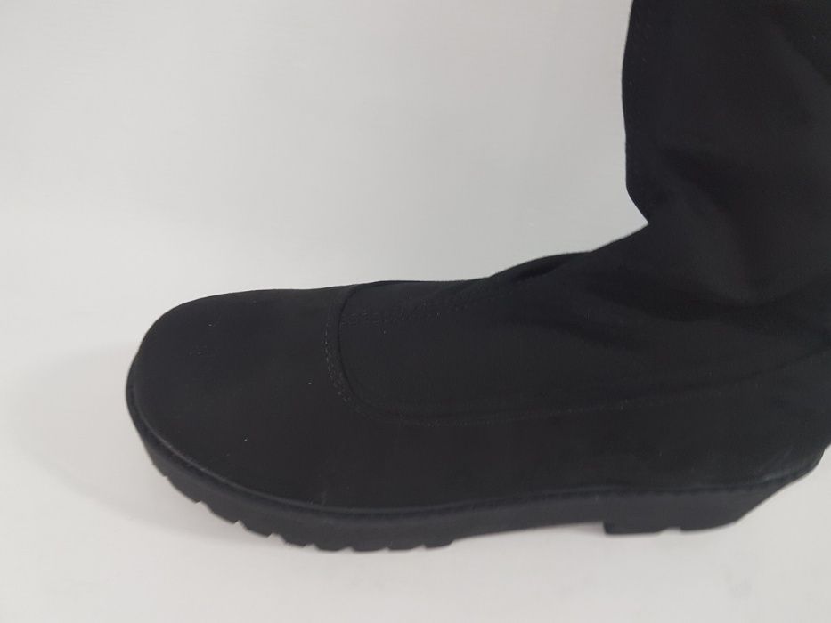 COOLWAY kozaki damskie czarne ZA KOLANO ROZ 40