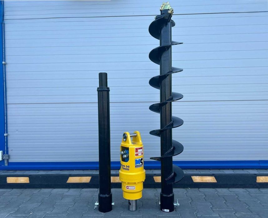 Wiertnica hydrauliczna do minikoparki KINGER DH2000 1,5-3t GW 2 lata