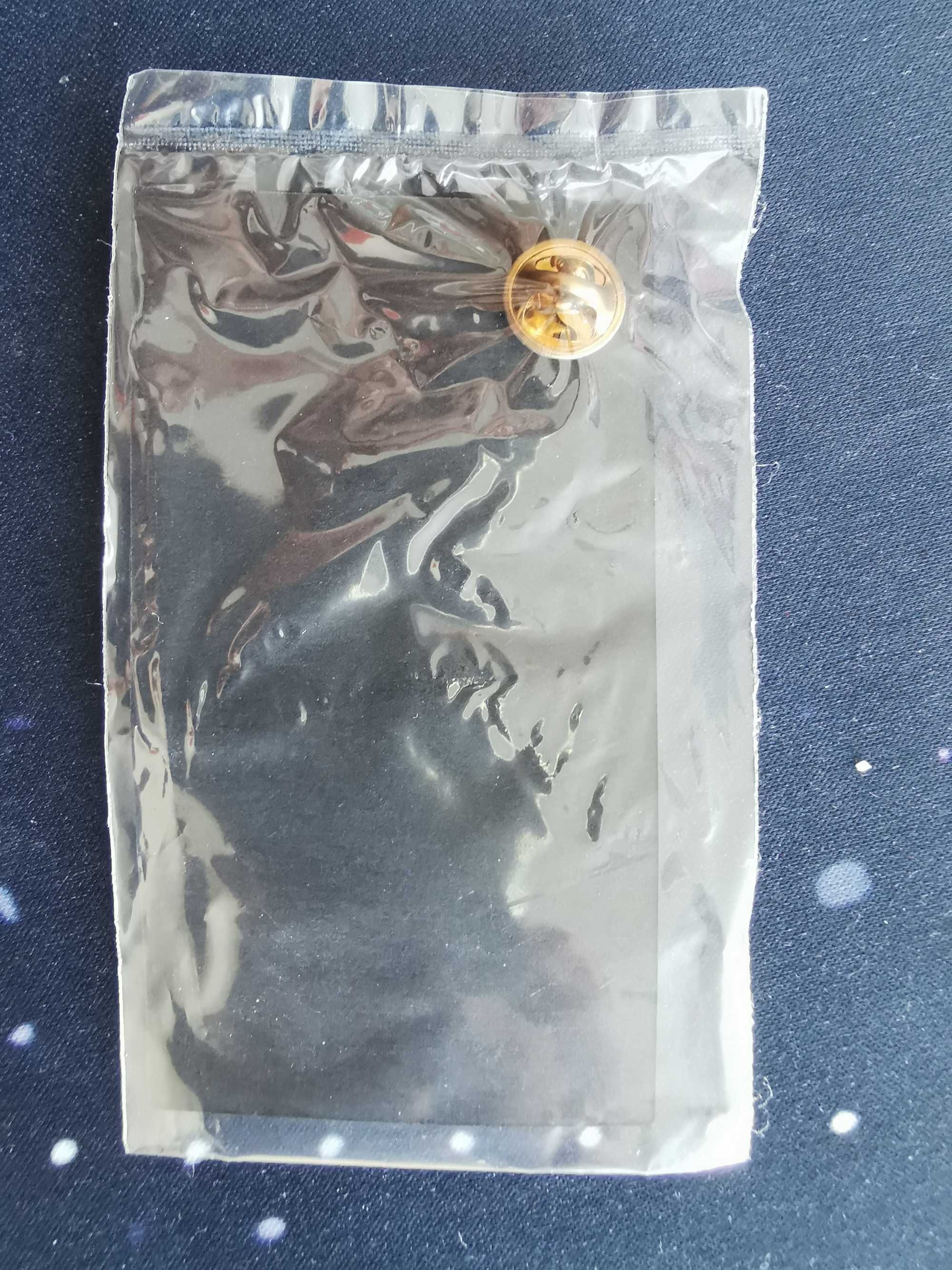 Pins patriotyczny - Kotwica Polski Walczącej oraz godło