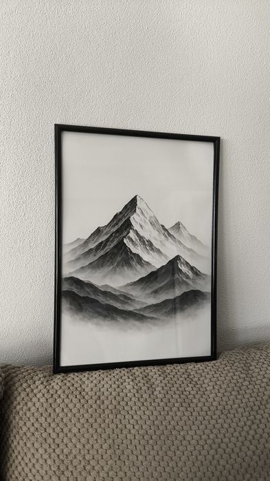 Plakat Minimalistyczny A4 + Ramka GRATIS