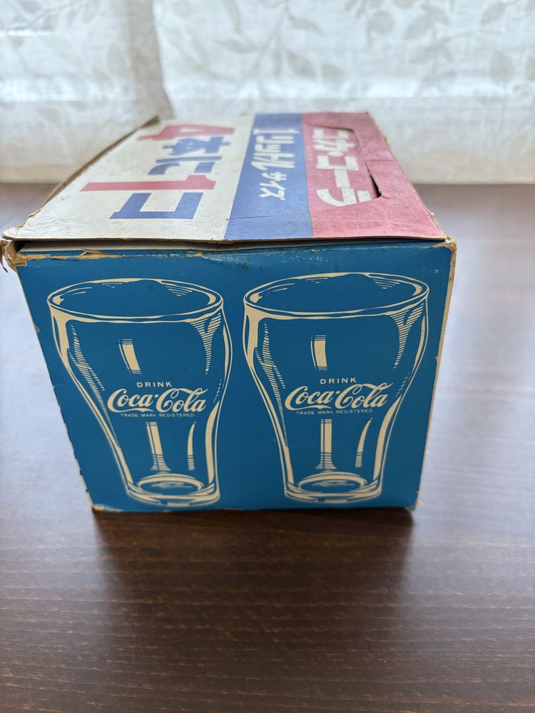 Вінтажні бокали COCA-COLA 3 шт.