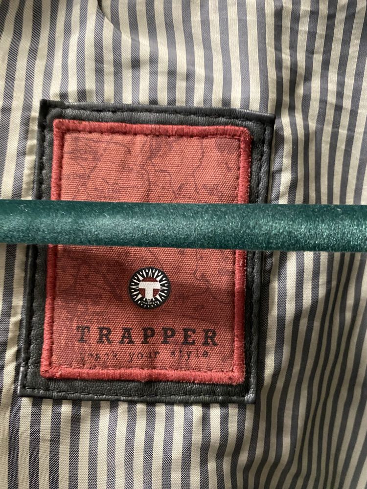 Куртка кожаная Trapper 60 размер