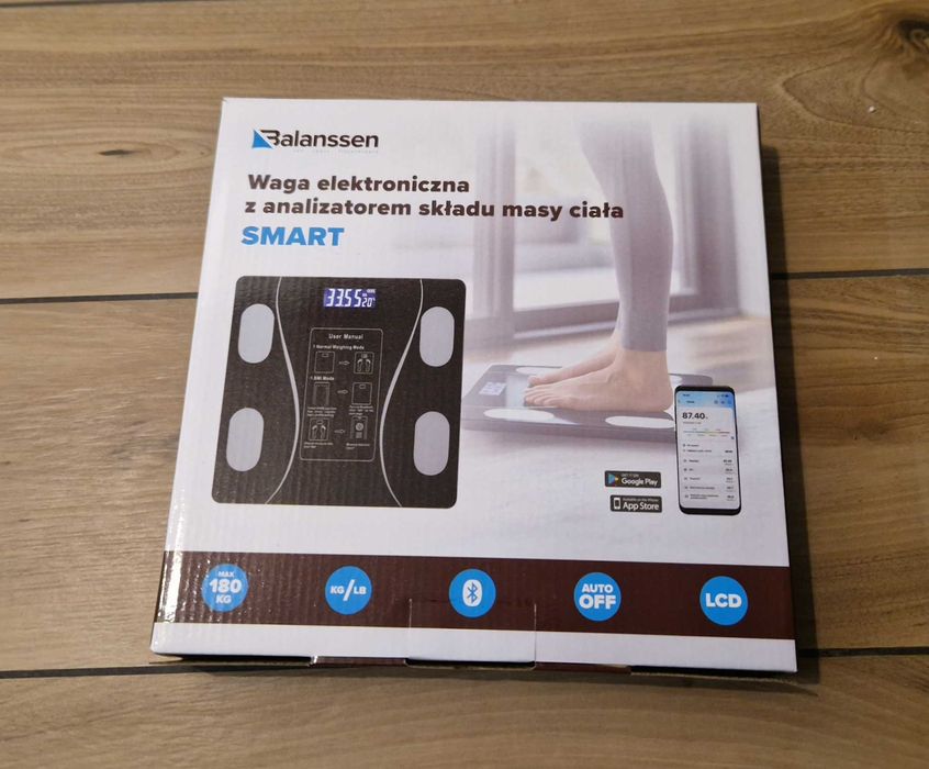 Waga elektroniczna z analizatorem składu masy ciała SMART Nowa