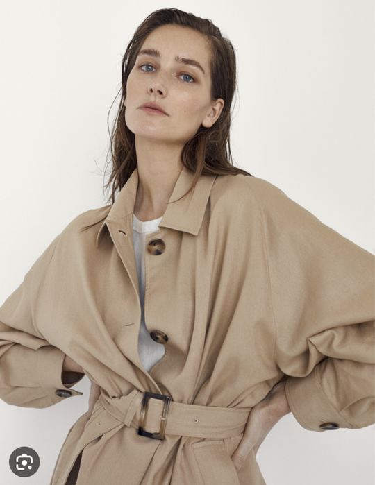 Trencz prochowiec Massimo Dutti L/XL