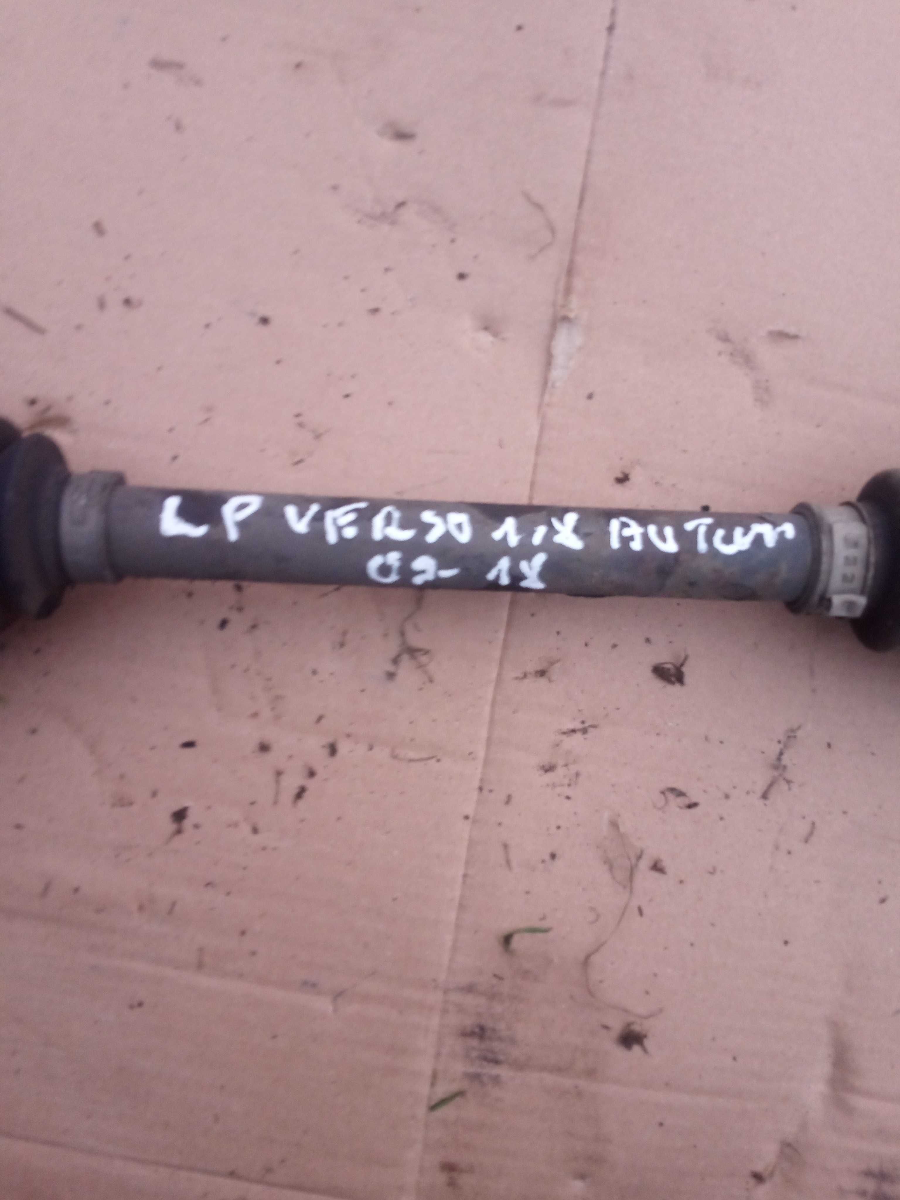 Toyota verso silnik 1,8 VALVEMATIC PÓŁOŚ LEWA AUTOMAT 09-18