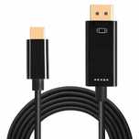 Kabel USB-C DisplayPort DP 4K 60Hz 1.8m Thunderbolt USB C 3.1
