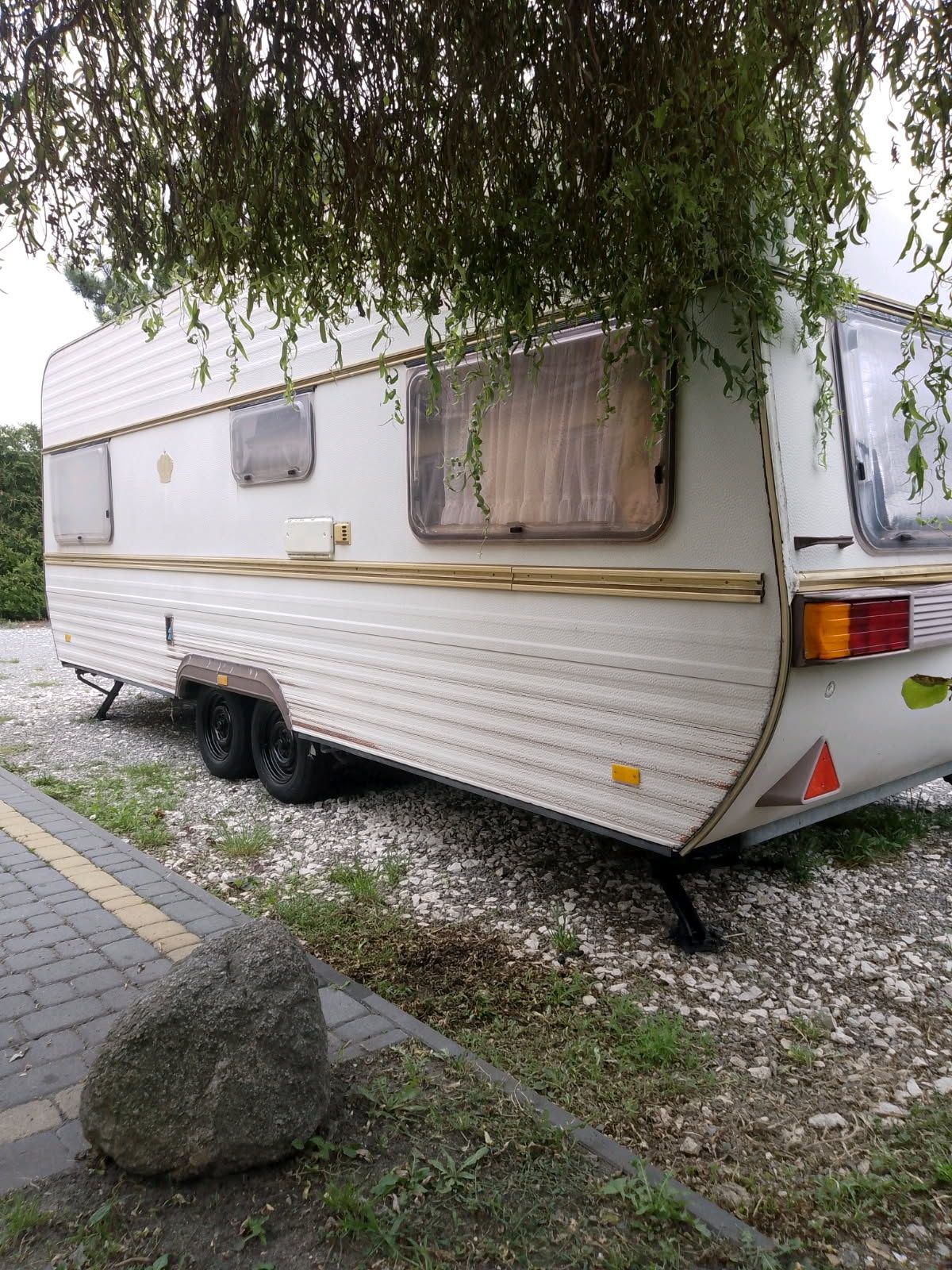 Przyczepa Kempingowa Stacjonarna Duża