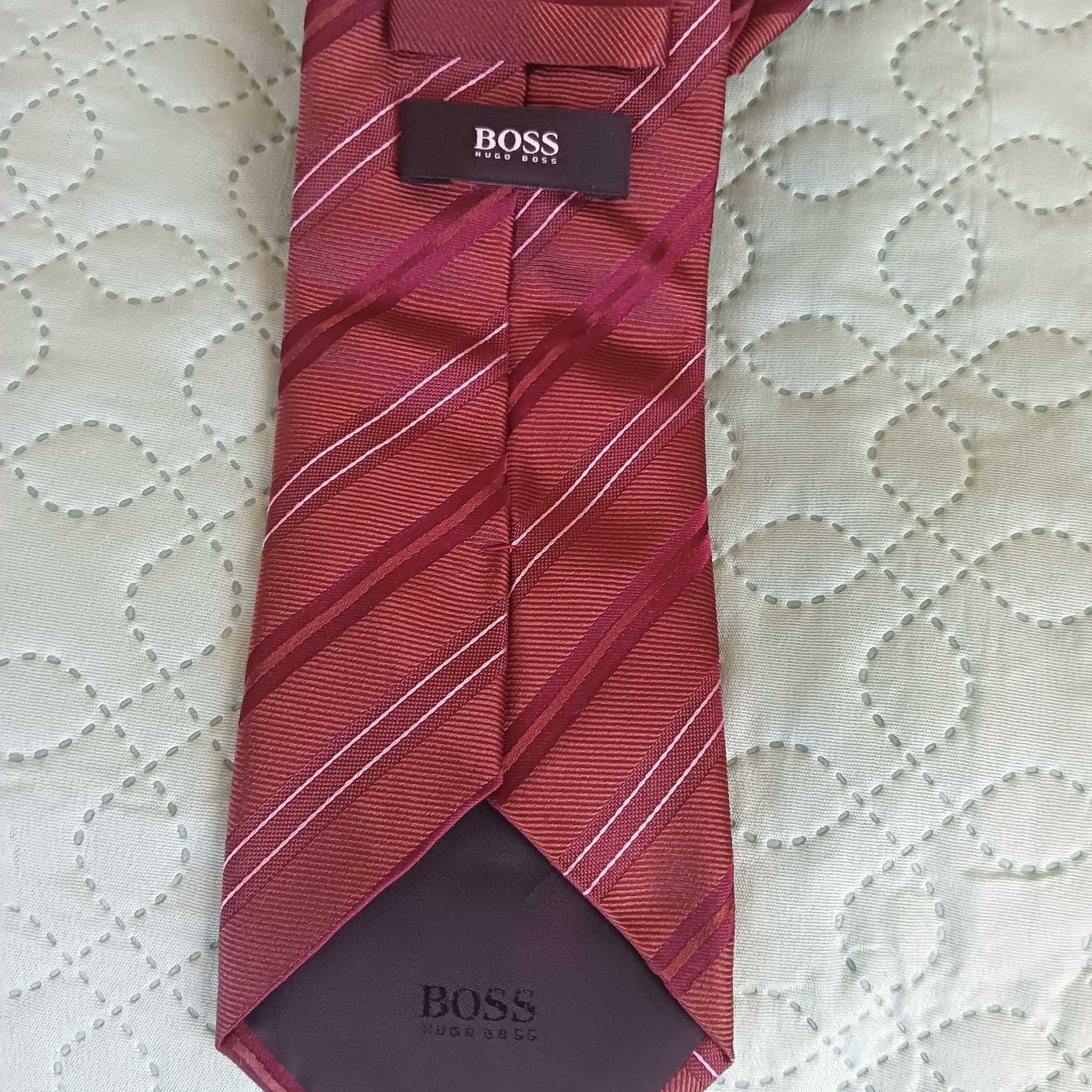 Męski krawat Hugo Boss