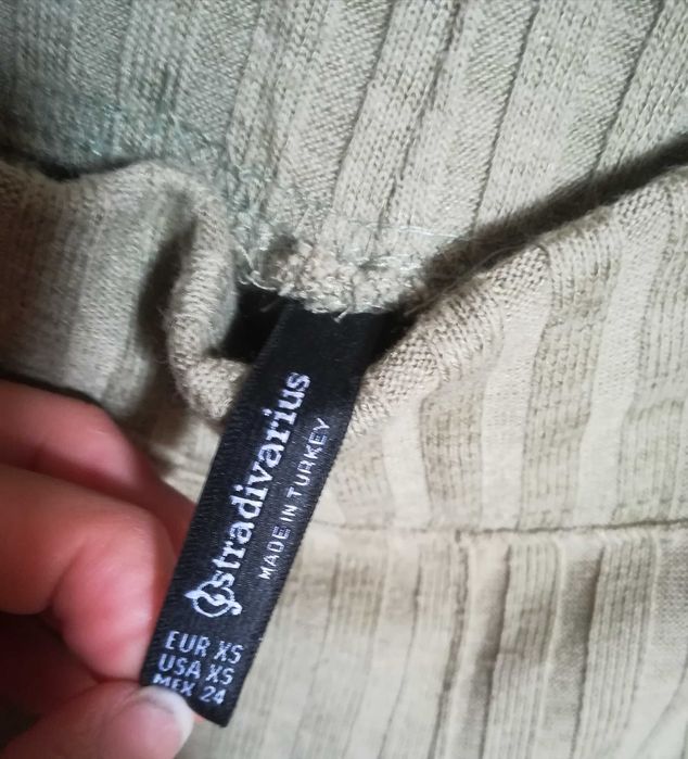 Calças pantalona Stradivarius XS