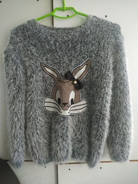 Кофта пушистик зайка