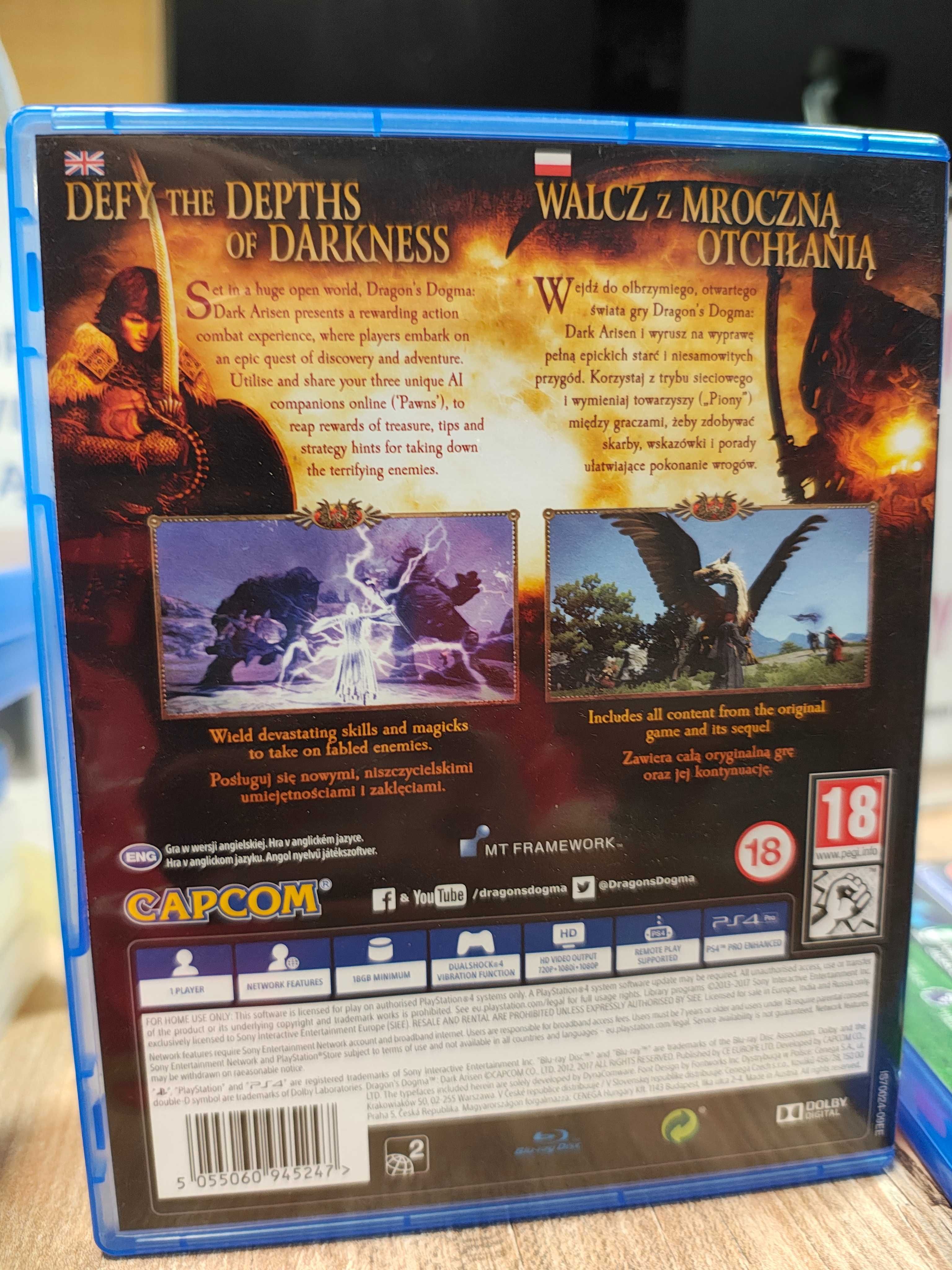 Dragon's Dogma: Dark Arisen PS4, Sklep Wysyłka Wymiana