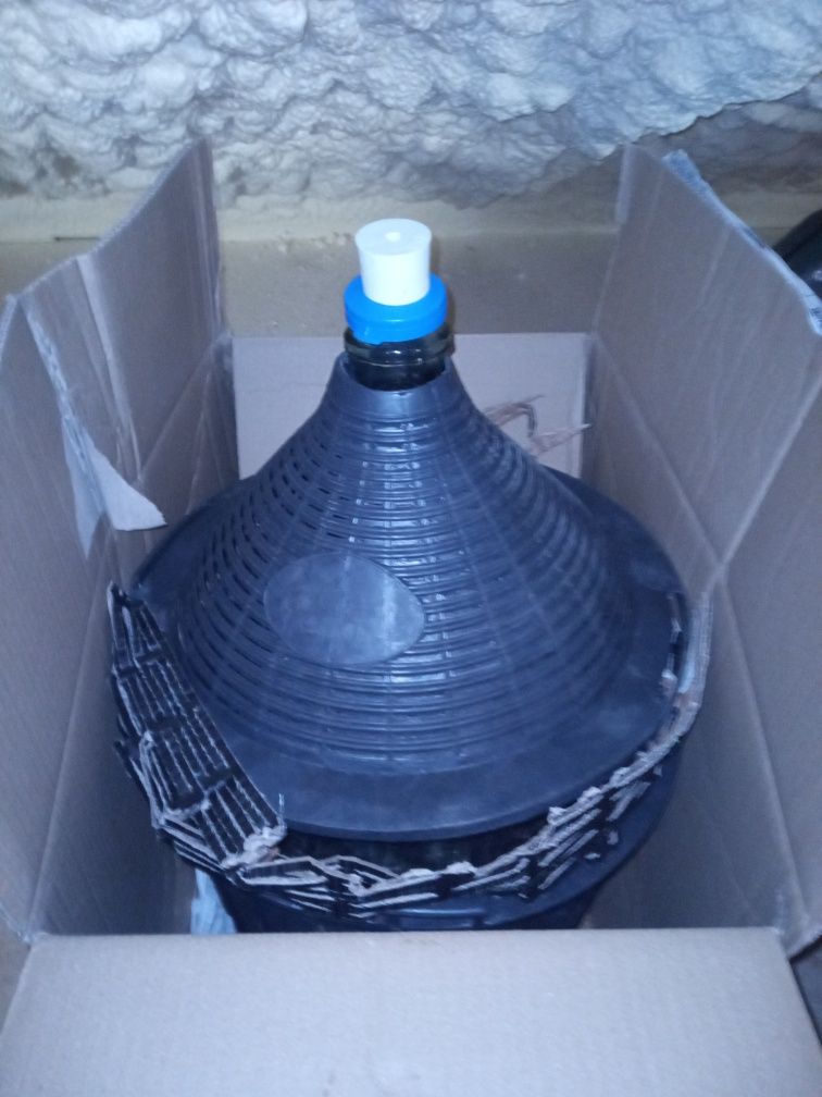 galon gąsior dymion na wino z rurką