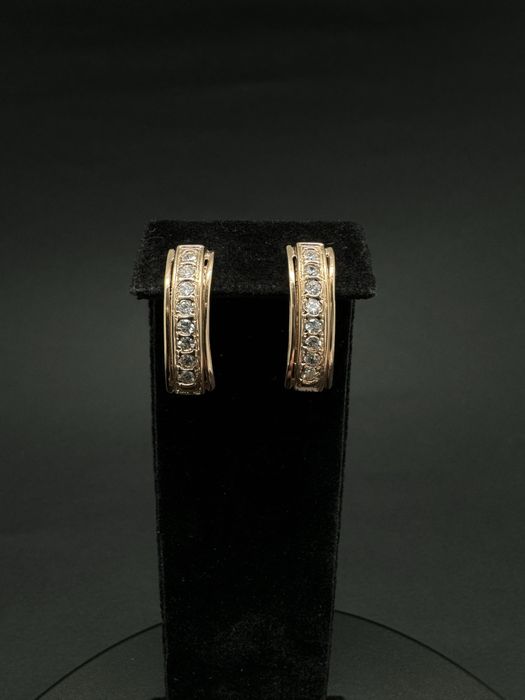 Золоті сережки / золотые серьги