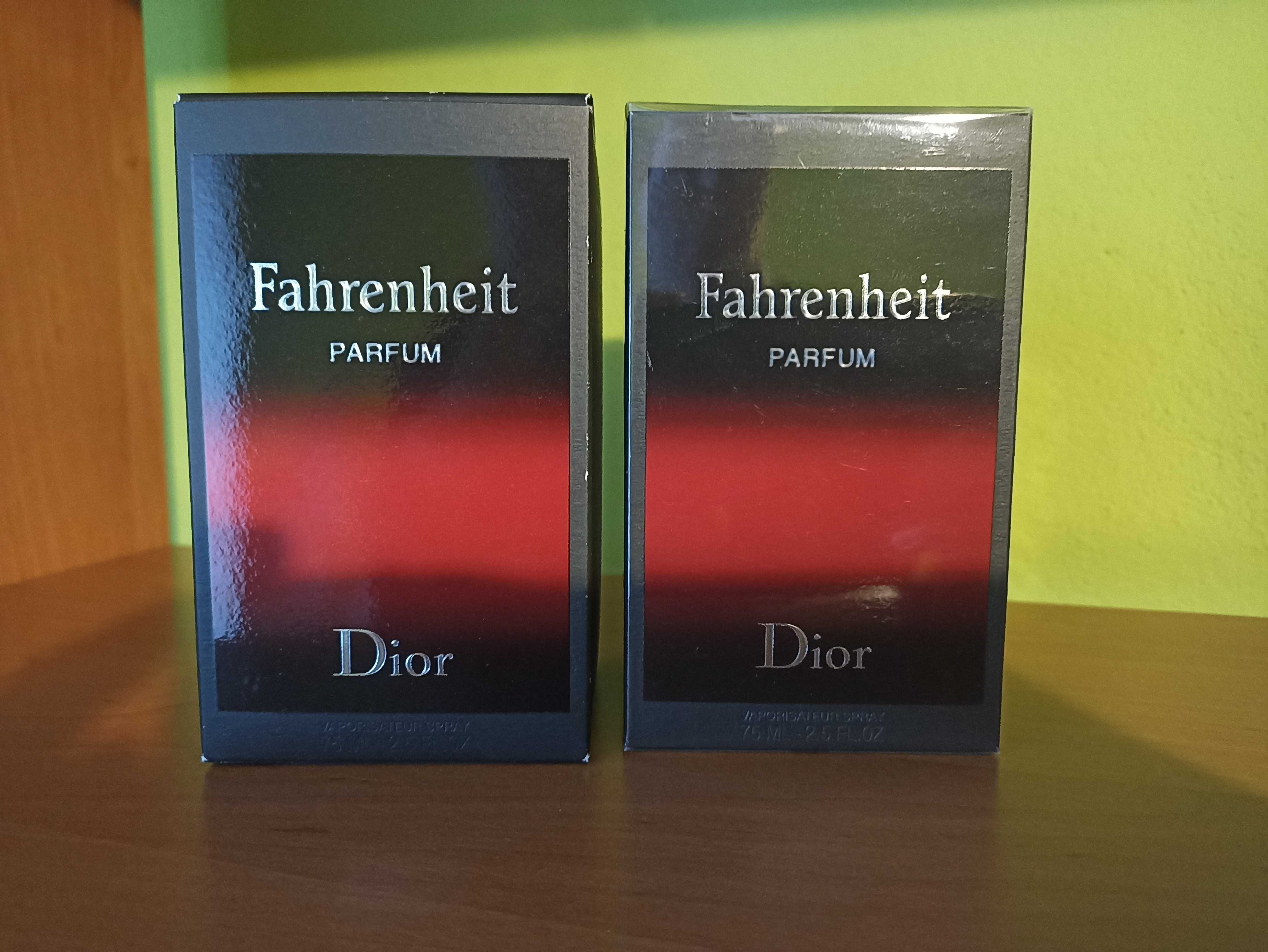 Dior Fahrenheit Parfum 75 ml Nowy i używany