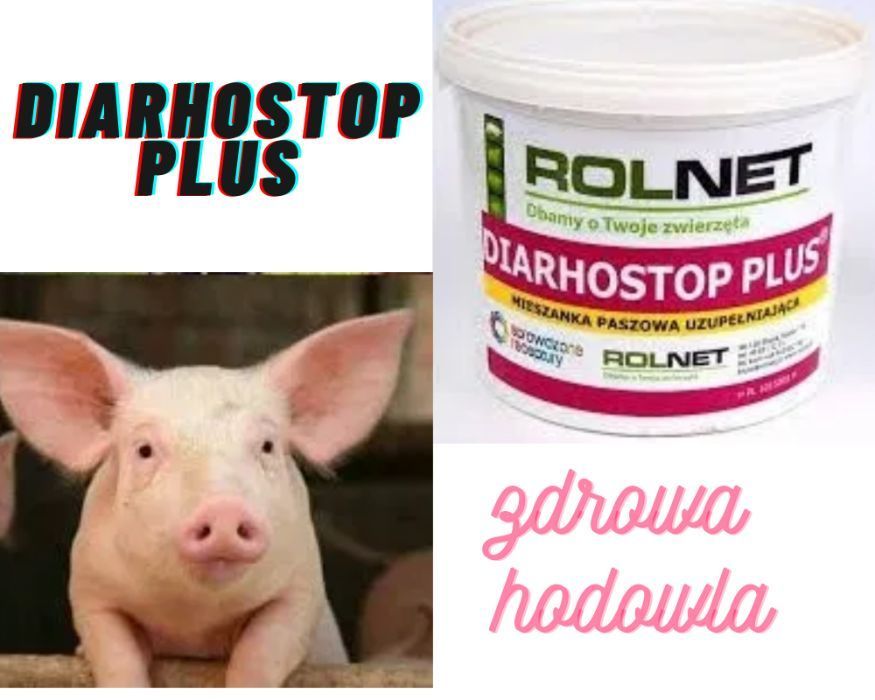 Diarhostop plus ! stop biegunką u prosiaczków 5kg