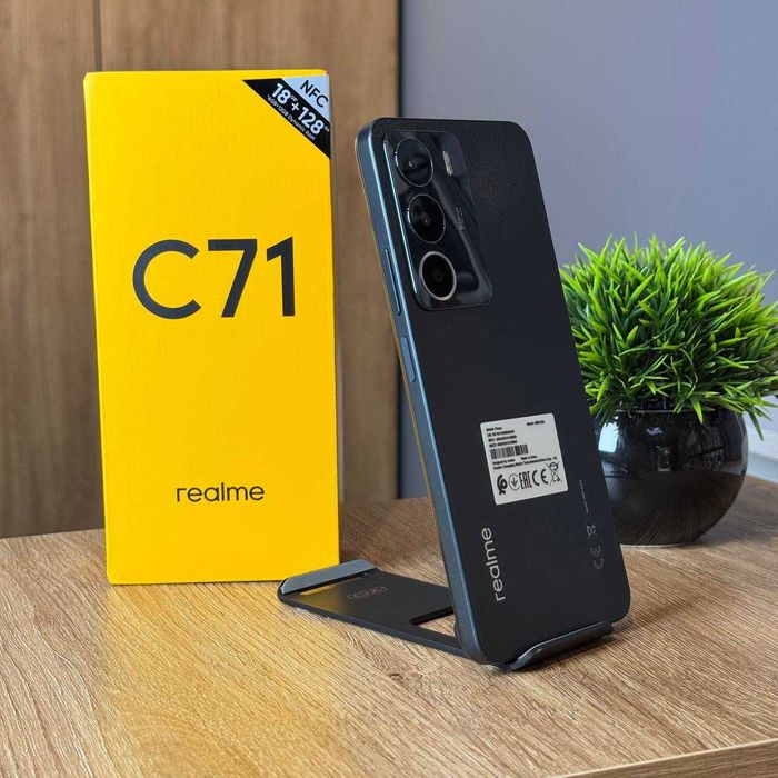 Телефон Realme C71 8/256GB Forest Owl 45W 6300 АКБ Купити Смартфон