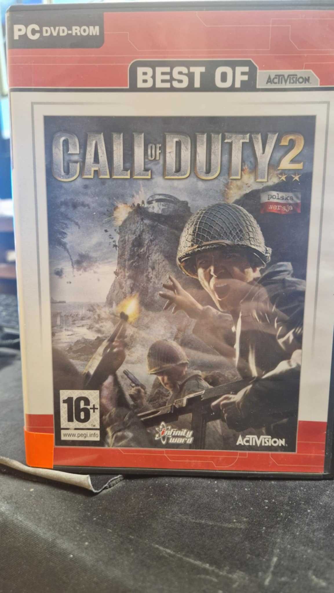 Call of Duty 2 PC (Wydanie pudełkowe) Po POLSKU Unikat SklepRetroWWA