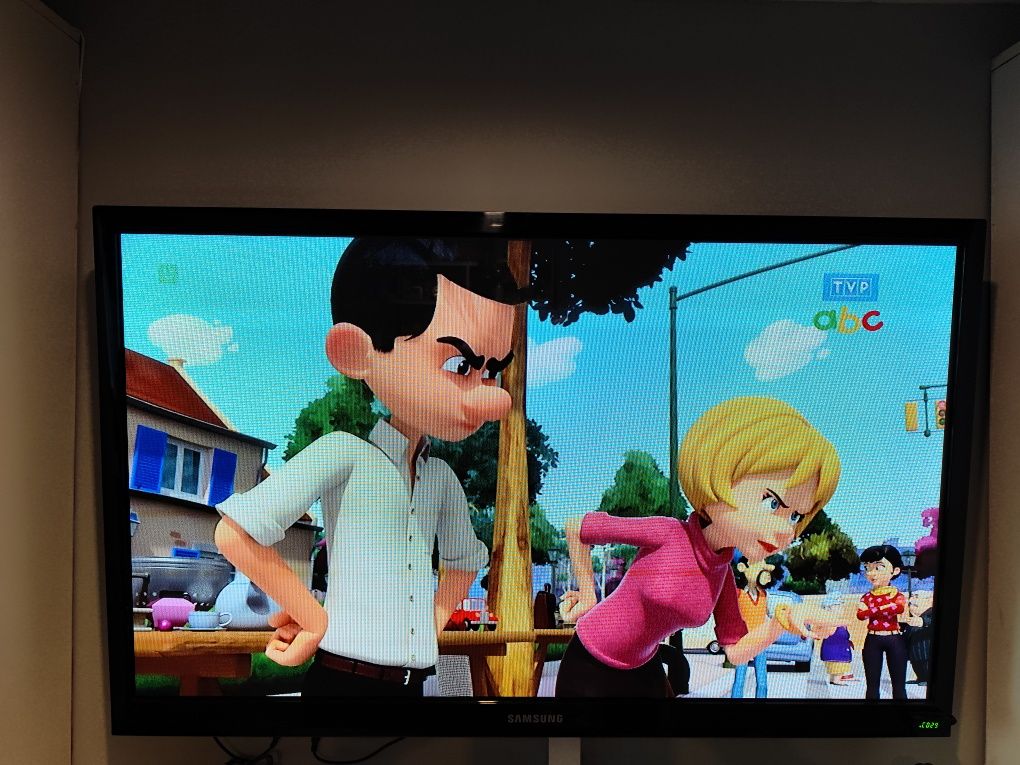 Samsung Plazma telewizor 43 cale Serwis  dekoder DVB-T 2stan bdb