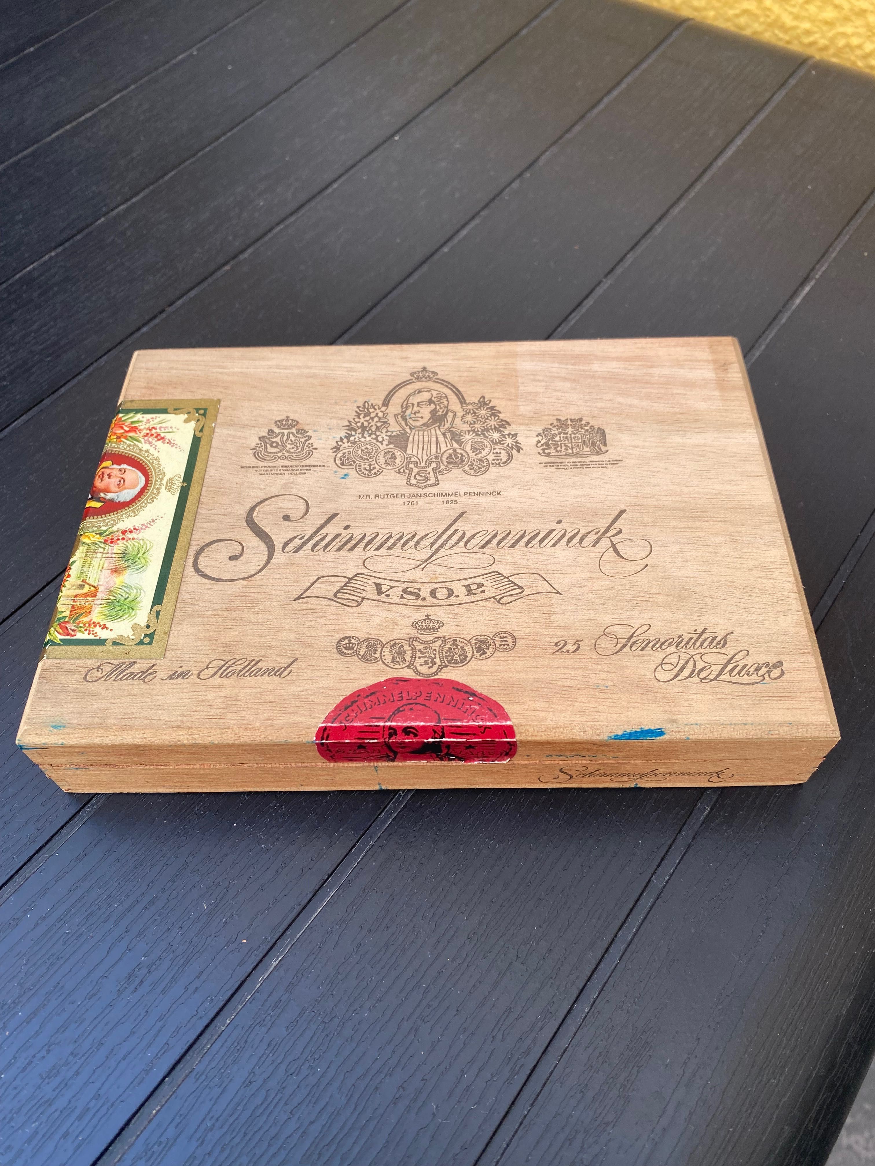Caixa de Charutos Vintage – Schimmelpenninck V.S.O.P. (Holanda)